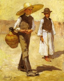 Genre Picture: Water-carrier Boys 112075
