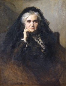 Laub, Madame Adolf, née Johanna Goldreich; the Artist's Mother 8598