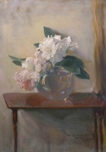 Still Life: Rhododendrons in a Glass Bowl 11491