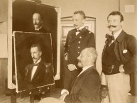 1896 Philip de László and Doctor Zsigmond László and Zsigmond László Jnr