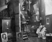 1901-1904, Philip de Laszlo's studio, Budapest