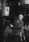 1919 (after) Philip de László in his Studio at 3 Fitzjohn's Avenue, London