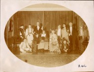 1919 c. Philip de László, Lucy de László, Baron and Baroness Bruno Schröder with their families in fancy dress