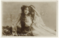 Found online: https://cabinetcardgallery.com/2016/10/14/beautiful-stage-actress-julia-james/
Photographer of this poscat image = celebrity photographer, Rita Martin.
