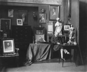 1911 Philip de László's studio, Campden Hill, London