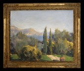 Landscape: View from Villa Les Brises, Cap Ferrat 10874