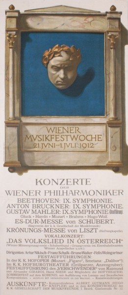 Commercial work: Poster for the Wiener Musikfestwoche 9048