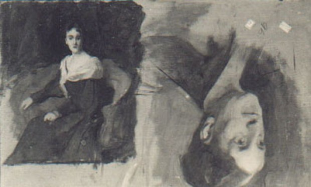 Kupelwieser, Ida and Bertha (Verso) 112223