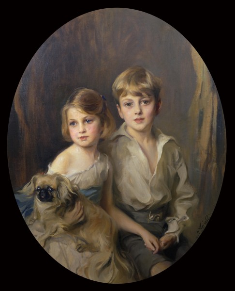 Ralli, Godfrey Victor, 3rd Baronet, and his sister Diana Myrtle Ralli, later Mrs John H. Walford 2681