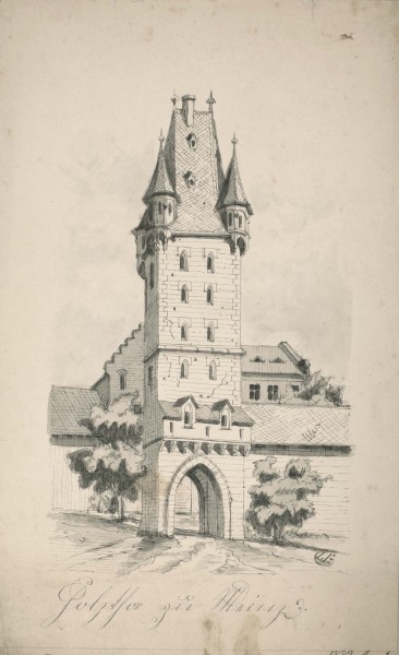 Wooden Tower of Mainz / 10708